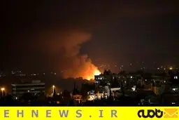 انفجار مهیب در دمشق / عکس
