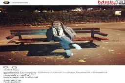 شبگردی آنا نعمتی، با تیپ پاییزه/ عکس