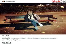 شبگردی آنا نعمتی، با تیپ پاییزه/ عکس