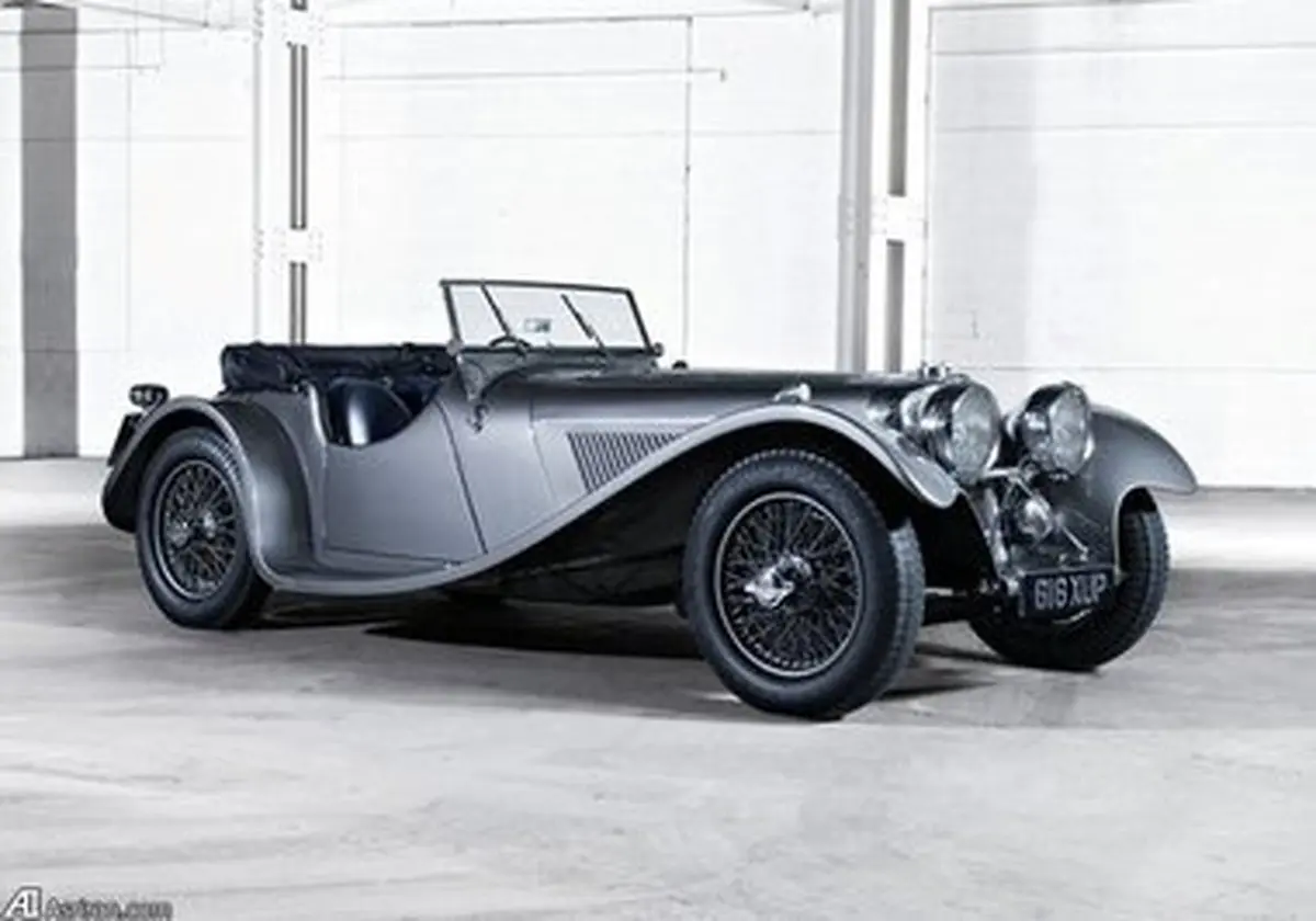 ماشین جگوار اس اس 100 /تصاویر