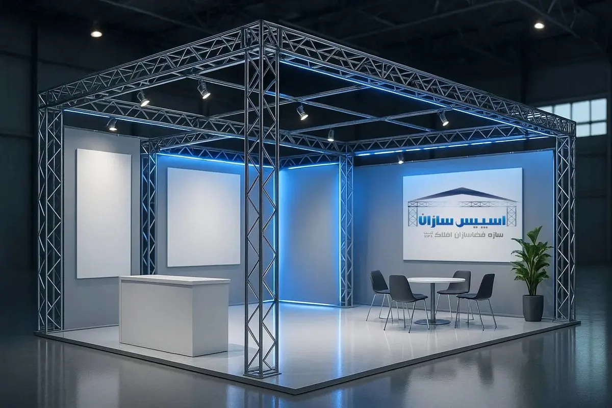 کمتر از 8 ساعت، قشنگ ترین غرفه نمایشگاه را داشته باش!