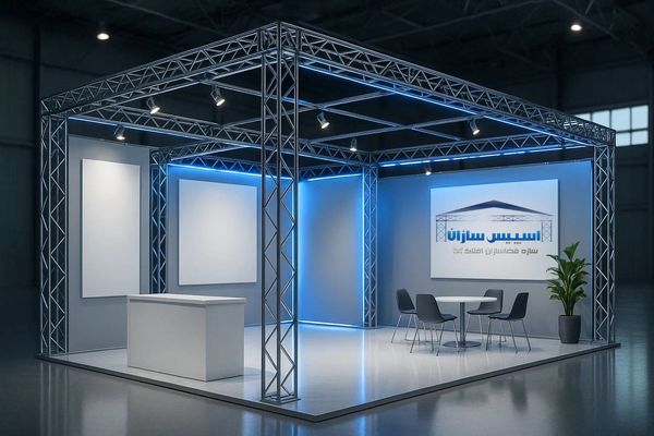 کمتر از 8 ساعت، قشنگ ترین غرفه نمایشگاه را داشته باش!