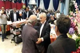 صالحی، باهنر و وزرا و پسر احمدی نژاد در مراسم عروسی دختر محمدرضا رحیمی/ تصاویر