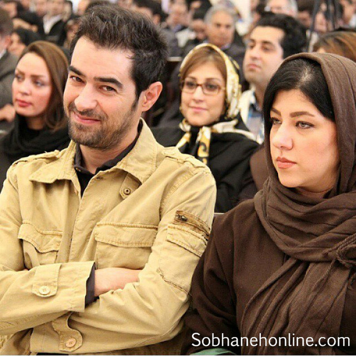عکس/ شهاب حسینی و همسرش