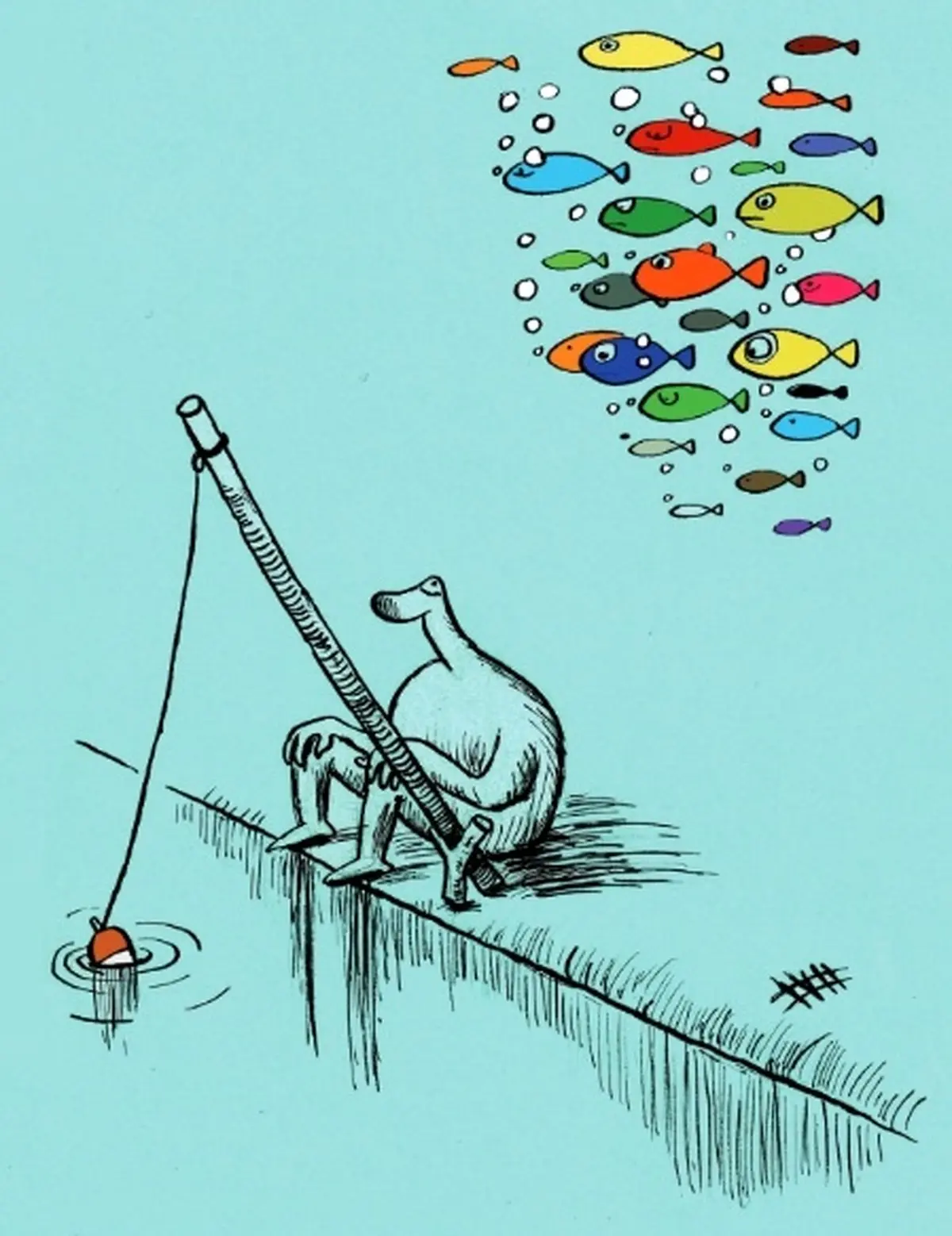 کاریکاتور/ ماهی!