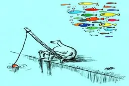 کاریکاتور/ ماهی!