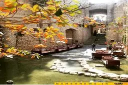 تصویری زیبا از شهرزیرزمینی در کیش/ عکس