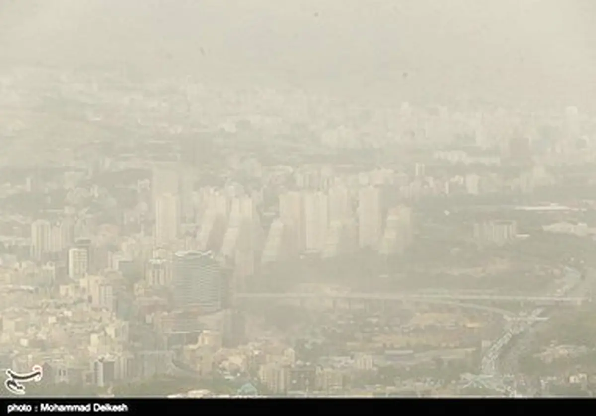 تهران در غبار/ تصاویر