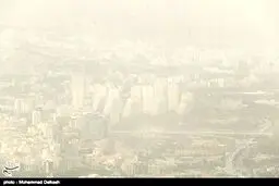 تهران در غبار/ تصاویر