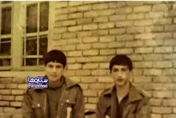 علی دایی در دوران مدرسه/عکس