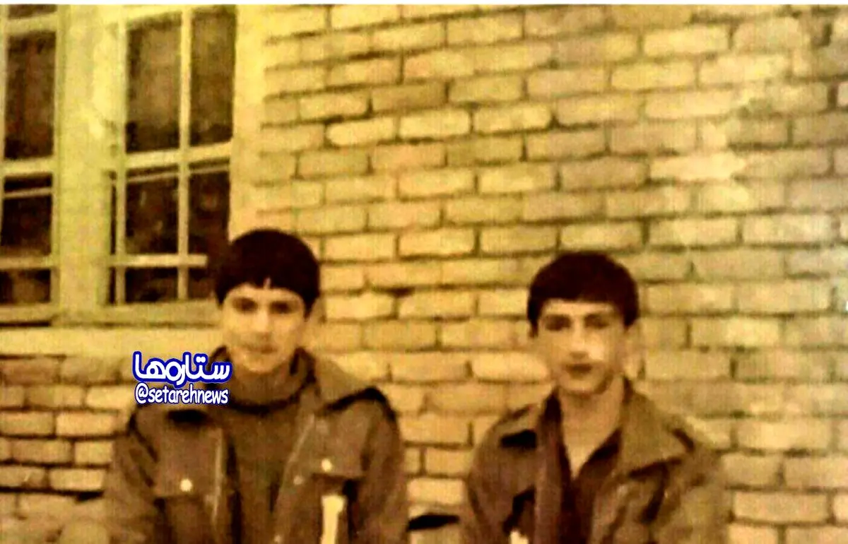 علی دایی در دوران مدرسه/عکس