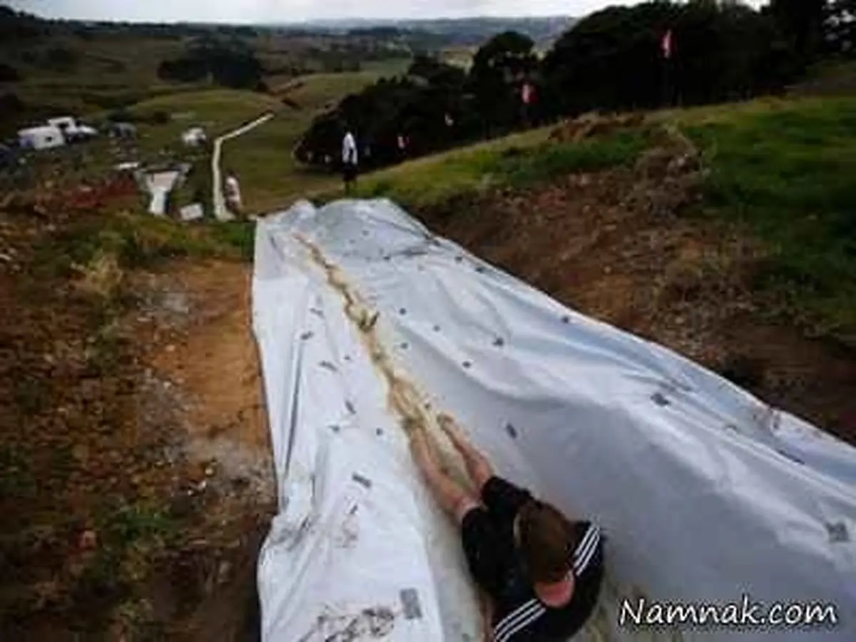 طولانی ترین سرسره دنیا / عکس!