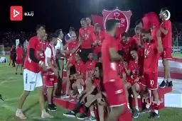 ببینید: جشن قهرمانی پرسپولیس در لیگ هجدهم