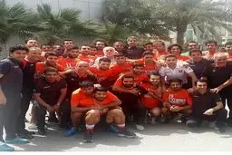 عکس دسته‌جمعی سرخپوشان در عربستان