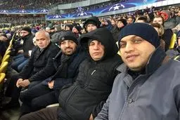 تصویری از چهره سرما زده امیر قلعه نویی در اوکراین