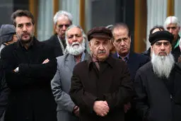 مراسم تشییع پیکر  رحمان مرادی نوازنده برجسته سه تار و تار/ تصاویر