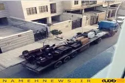 اسباب کشی عجیب و غریب!/عکس