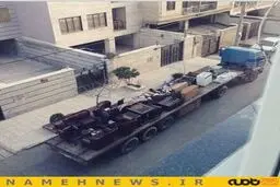 اسباب کشی عجیب و غریب!/عکس