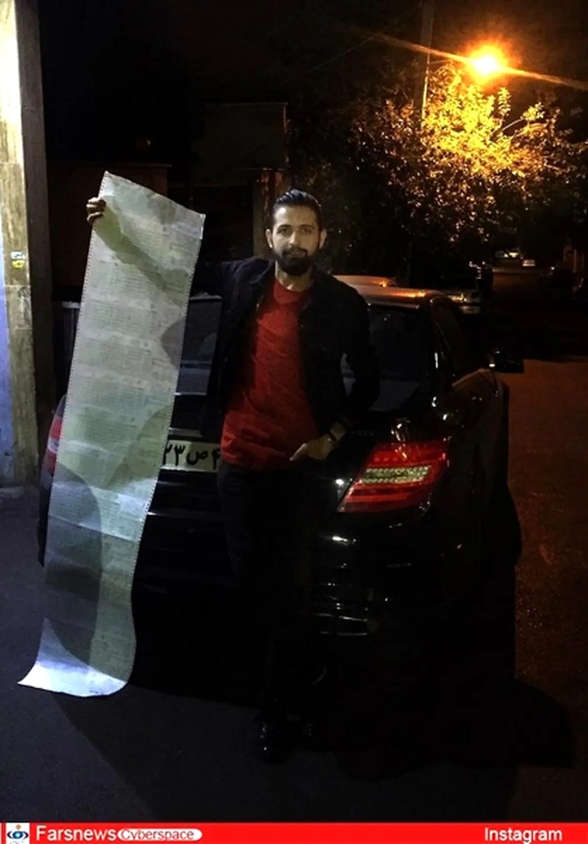عکس: خلافی سنگین آقای بازیگر!
