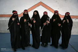 افتتاحیه چهاردهمین دوره مسابقات قهرمانی بانوان سپاه پاسداران/تصاویر