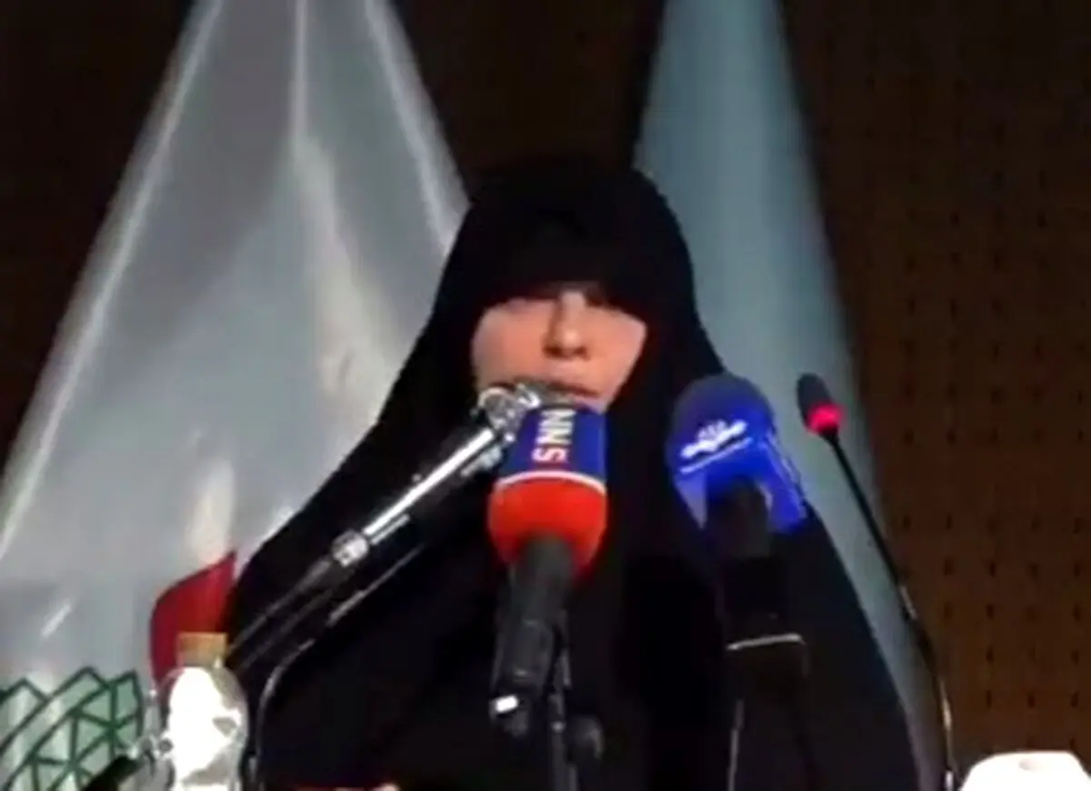 دختر شهید رئیسی: اینکه می‌گویند دست رئیس‌جمهور بسته است درست نیست
