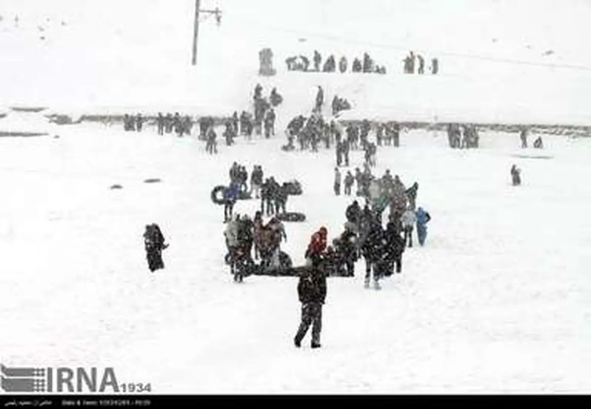 آغاز به کار پیست اسکی کوهرنگ/تصاویر