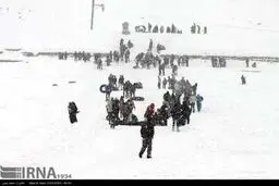 آغاز به کار پیست اسکی کوهرنگ/تصاویر