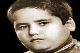 کودکی اکبر عبدی/عکس