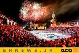 عکسی جذاب و دیدنی از مراسم اختتامیه مسکو