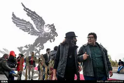 فرهاد اصلانی، مهتاب کرامتی، بهرام رادان، سحر دولتشاهی و آنا نعمتی در نشست خبری فیلم یخبندان /گزارش تصویری