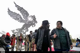 فرهاد اصلانی، مهتاب کرامتی، بهرام رادان، سحر دولتشاهی و آنا نعمتی در نشست خبری فیلم یخبندان /گزارش تصویری
