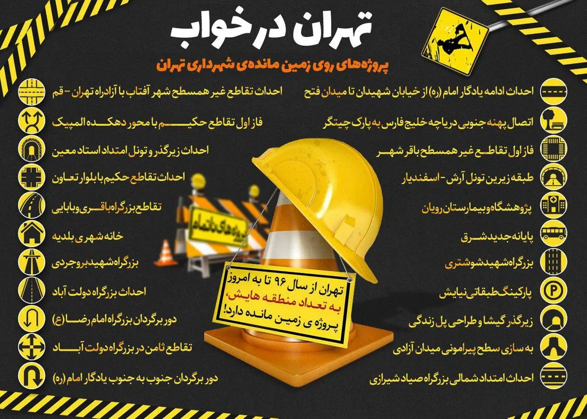 تهران در خواب / عکس