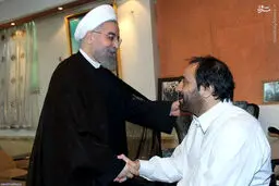 دیدار روحانی با جانباز بالای 70درصد/ عکس