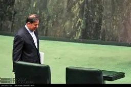 خنده آخوندی در جلسه استیضاح/عکس