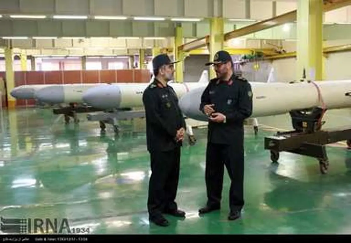 تصاویر رونمایی از موشک سومار با حضور وزیر دفاع