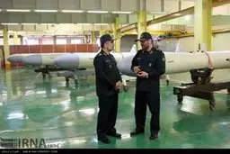 تصاویر رونمایی از موشک سومار با حضور وزیر دفاع