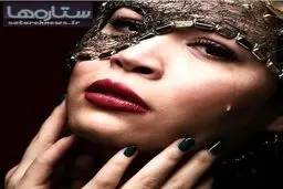 اشک ملیکا شریفی نیا در زیر نقاب+ عکس