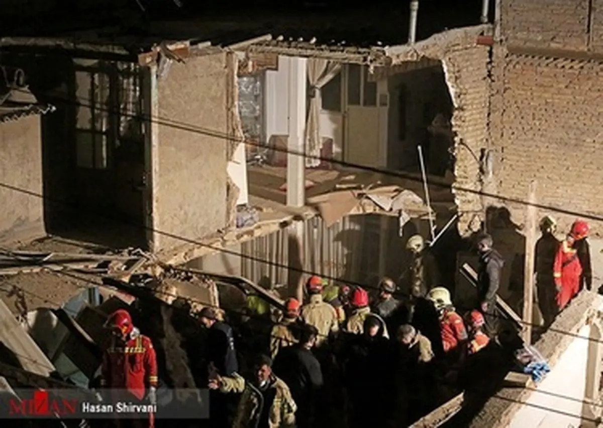 انفجار مرگبار سه خانه در تهران/تصاویر