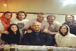 مجری محبوب در کنار هانیه توسلی، مهران عفوریان، اشپیتیم آرفی و... /عکس