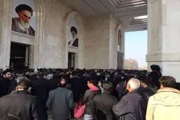 حواشی مراسم تشییع پیکر آیت‌الله هاشمی/تصاویر