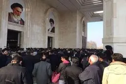 حواشی مراسم تشییع پیکر آیت‌الله هاشمی/تصاویر