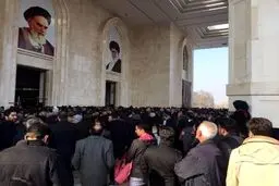 حواشی مراسم تشییع پیکر آیت‌الله هاشمی/تصاویر