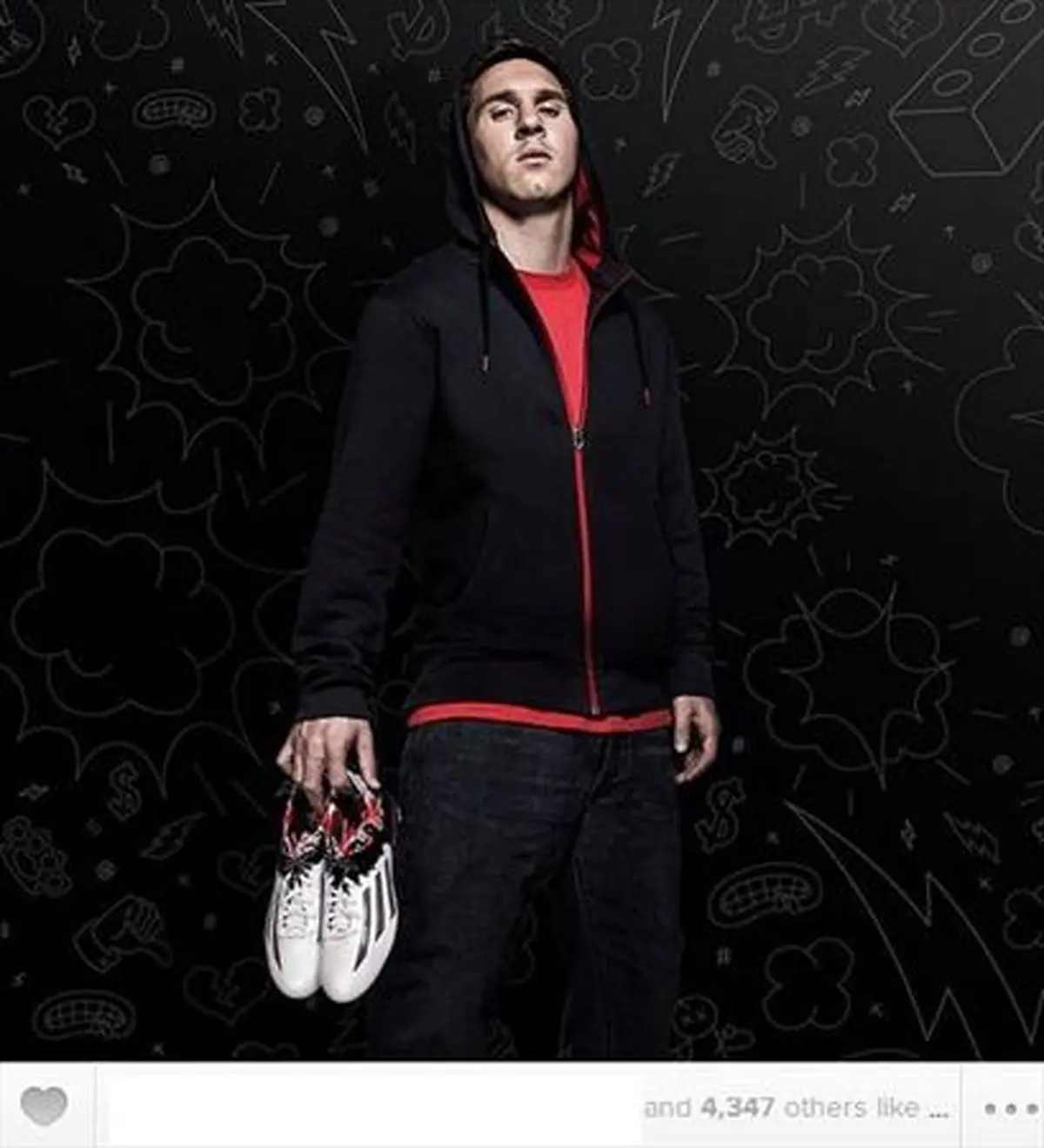 عکس/ لئو مسی و کفش‌های جدید آدیداس