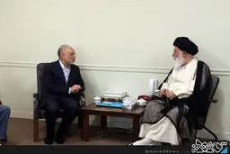 دیدار صالحی با آیت الله علم الهدی