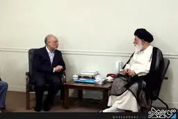 دیدار صالحی با آیت الله علم الهدی