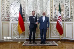 تصاویر/ دیدار وزیر خارجه آلمان و ظریف