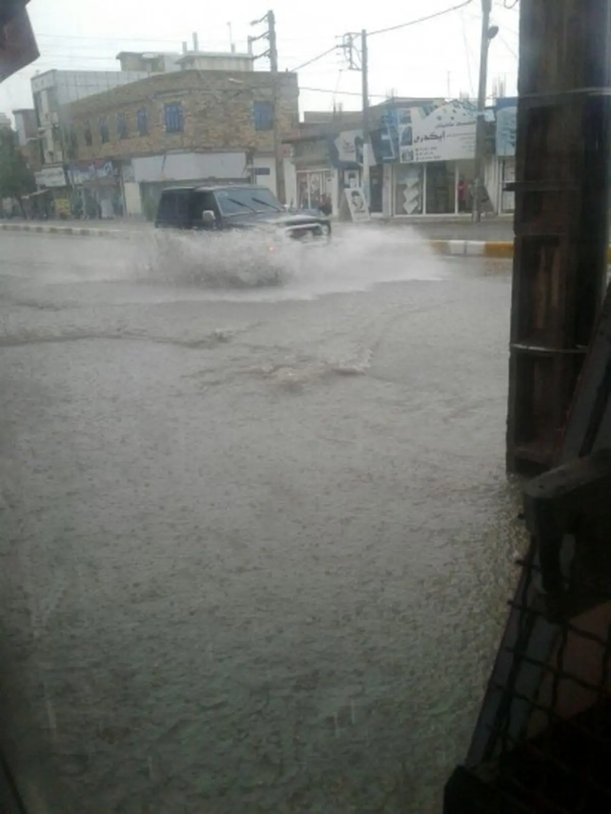 عکس / باران تابستانی و سیلاب در استان گلستان