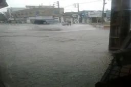 عکس / باران تابستانی و سیلاب در استان گلستان