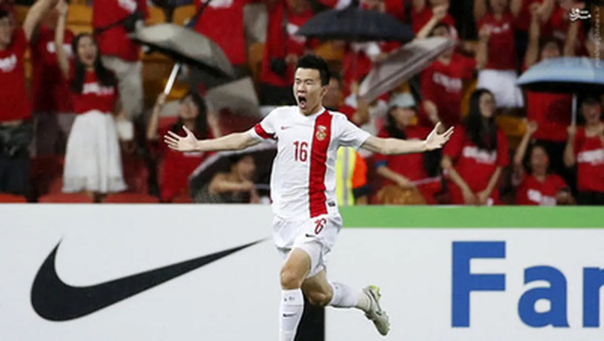 پیروزی چین برابر ازبکستان به روایت تصویر