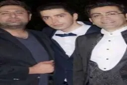 فرزاد حسنی در جشن عروسی برادرش فرشاد